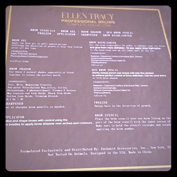 Ellen Tracy Professional Brows Complete Collection - Picture 3 of 8